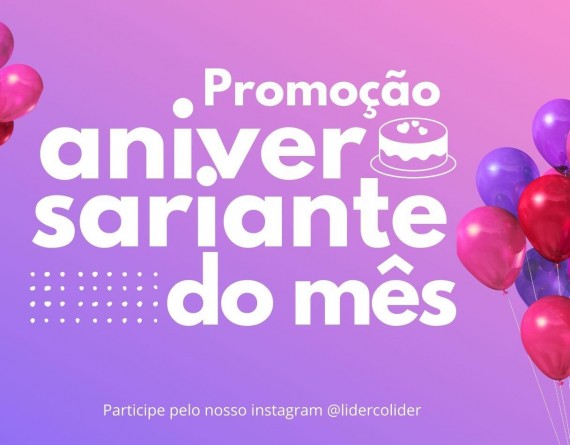 Promoção Aniversariante do Mês