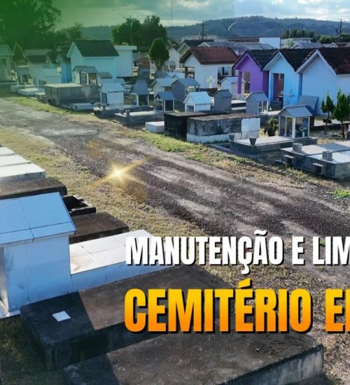 Guarantã do Norte realiza Manutenção e limpeza no cemitério municipal