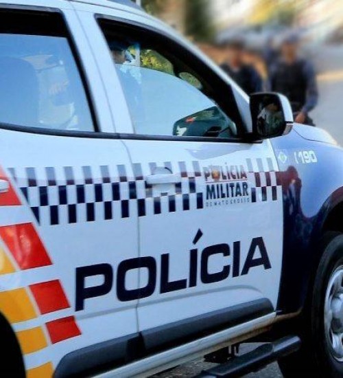 Polícia Militar prende homem suspeito de espancar esposa em Matupá