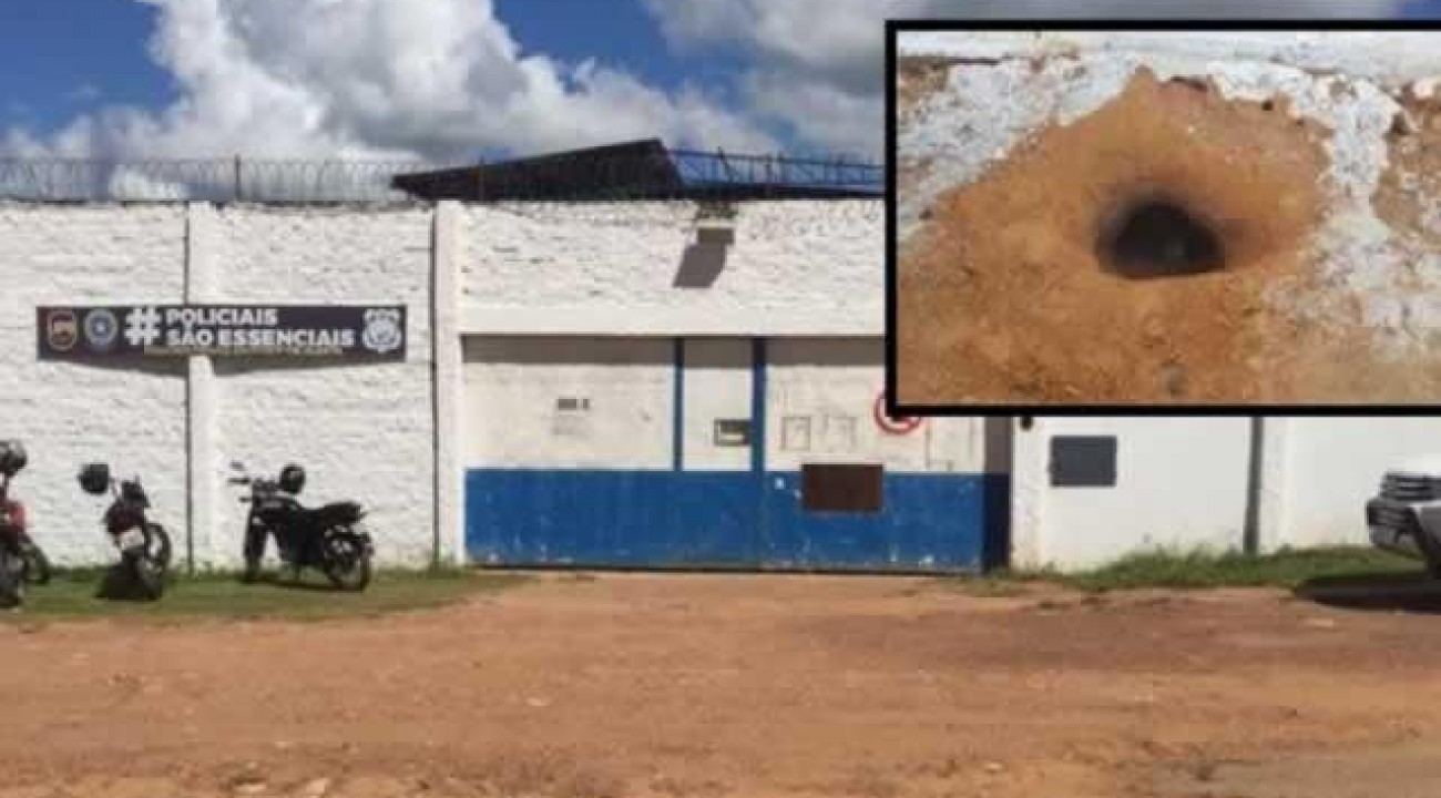 Oito presos cavam túnel e fogem de cadeia pública em Mato Grosso