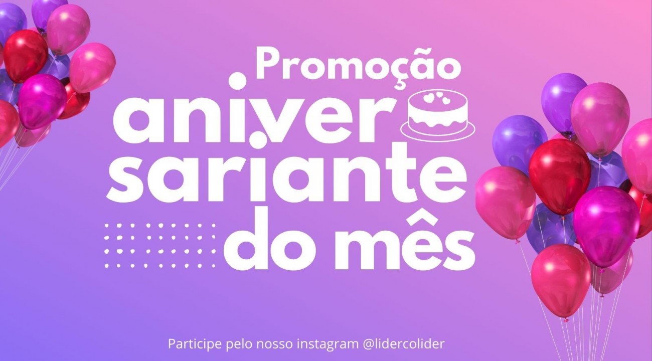 Promoção Aniversariante do Mês