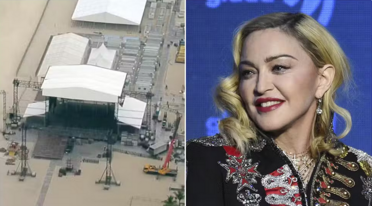 Madonna desembarca no Rio para show histórico na praia de Copacabana