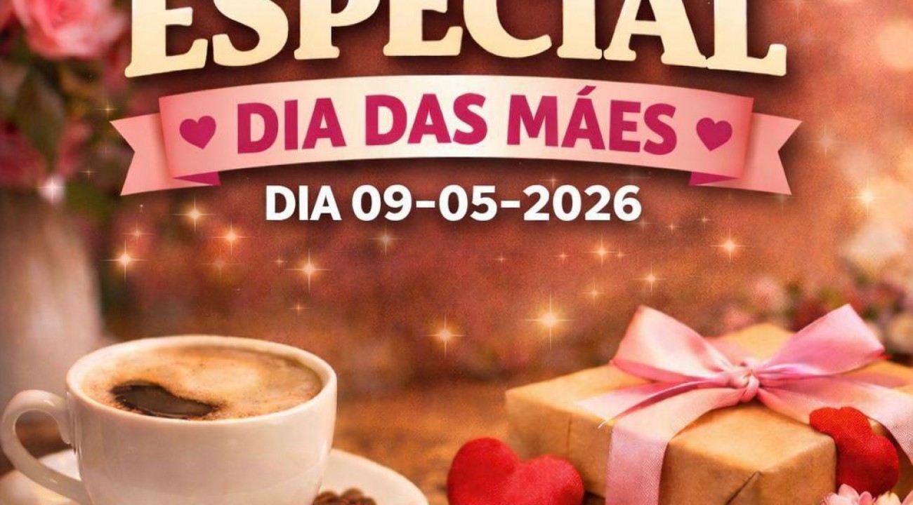 Café especial dia da mães