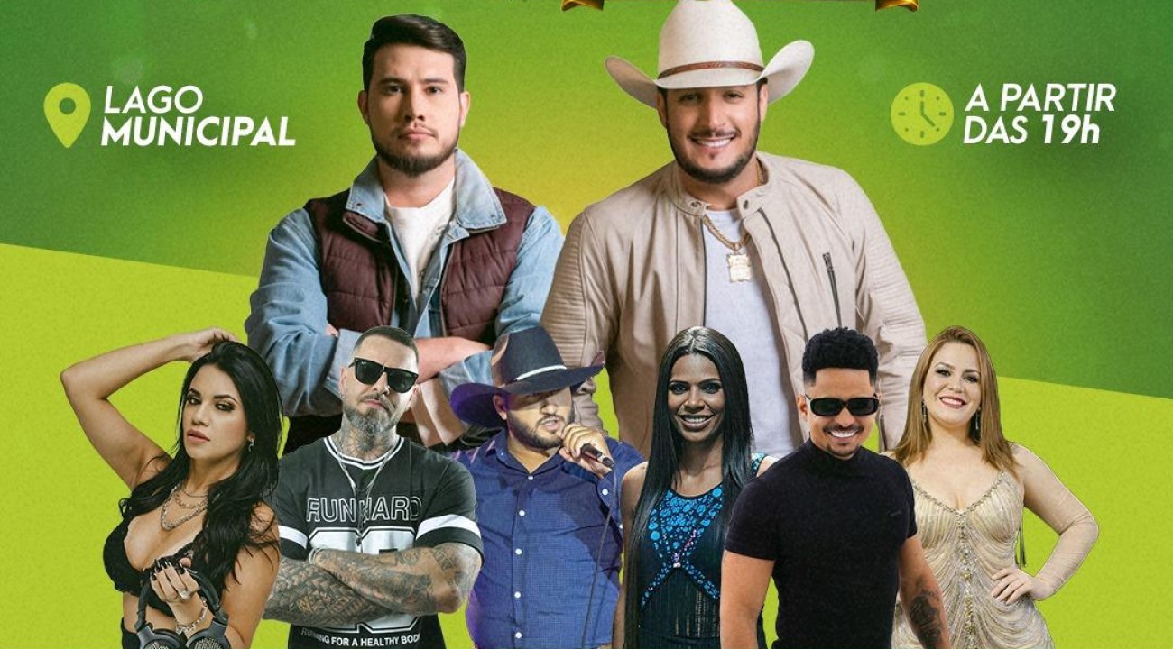 Guarantã do Norte celebra 45 anos com grande festa no Lago Municipa