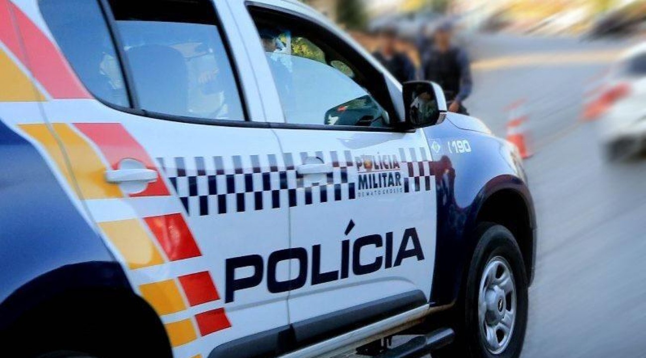Polícia Militar prende homem suspeito de espancar esposa em Matupá