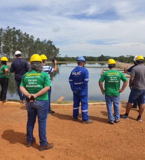 Associação Carapá Vivo visita estação de tratamento de água de Colíder