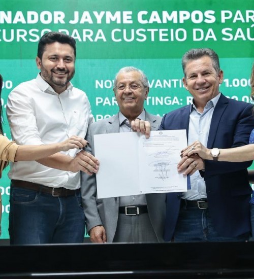 Prefeito Maninho assina convênio para aplicação de recurso de R$2 milhões em Colíder