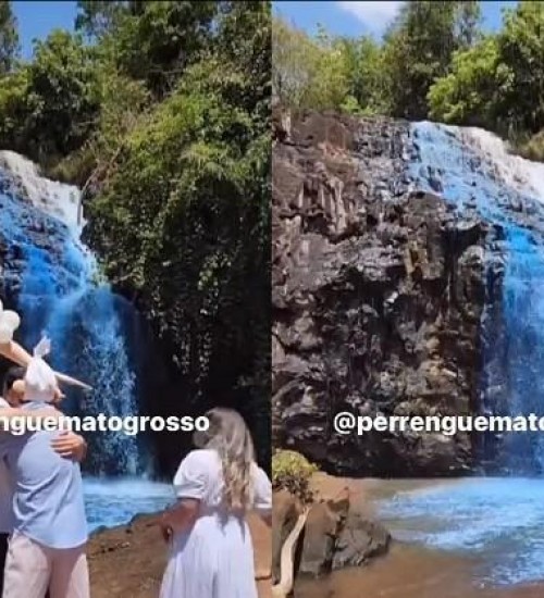 Ação Judicial em Mato Grosso por Dano Ambiental em Cachoeira Durante Chá Revelação
